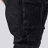 Herrenjeans mit mittlerer Taille